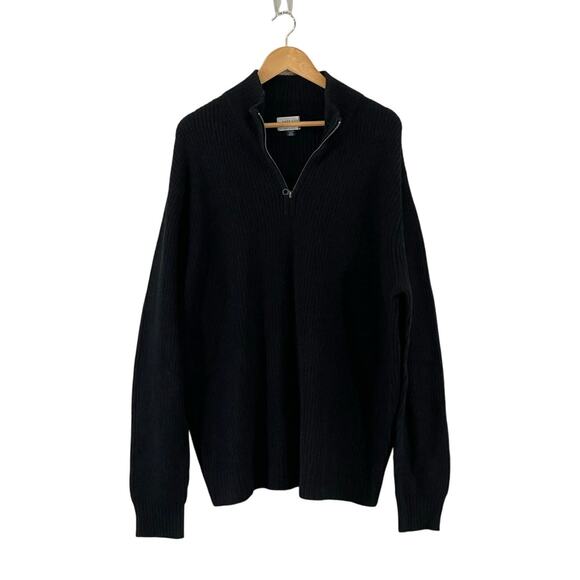 NWOT American Eagle Sz XL Collared Knit 1/4 Zip Sweater - Picture 1 of 3